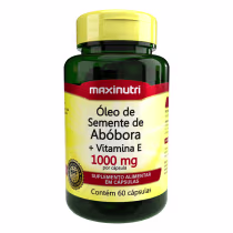 Imagem do produto Óleo Semente de Abóbora + Vitamina E Maxinutri 60 Cápsulas