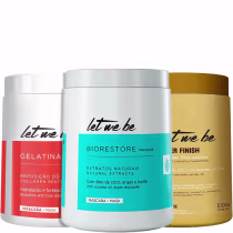 Imagem do produto Let Me Be - Kit Cronograma Capilar Trilogia Luxuosa (3 Produtos)