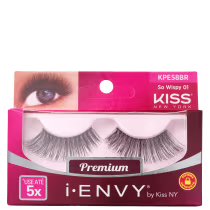 Imagem do produto Kiss New York i-Envy So Wispy 01 - Cílios Postiços
