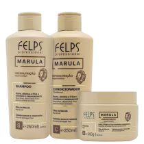 Imagem do produto Kit Felps Professional Marula Tratamento (3 Produtos)