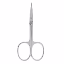 Imagem do produto Tesoura de Cuticula Edel Solungen Ponta Curva Aço Carbono 9 cm