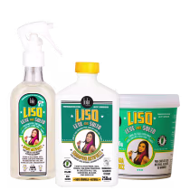 Imagem do produto Kit Lola Cosmetics Liso, Leve and Solto Trio (3 Produtos)