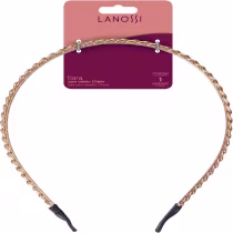 Imagem do produto Tiara para Cabelo Modelo Chaine Gold Lanosi Beauty & Care Acessório Fashion