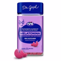 Imagem do produto Melatonina Fini Dr.Good 0,21mg Morango - 120 Gomas