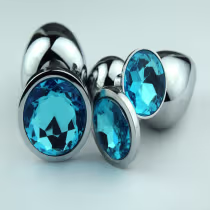 Imagem do produto Plug Anal Joia P com Cristal - Roxo