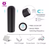 Imagem do produto Bullet Estimulador Recarregável Ultra Forte Seed S-Hande - Preto