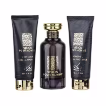 Imagem do produto Coffret Vision Pour Homme Nusuk - Eau de Parfum 100ml + Shower Gel 100ml + Body Lotion 100ml