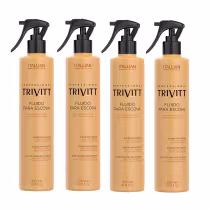 Imagem do produto Kit Trivitt 4 Fluido Para Escova Profissional 300ml