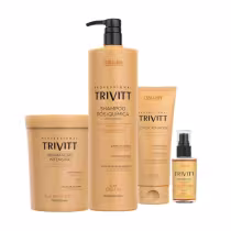 Imagem do produto kit Trivitt Profissional Reparação Capilar Pós-quimica (4 Produtos)
