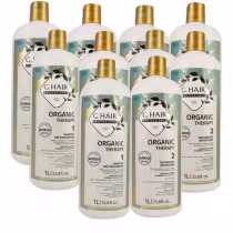 Imagem do produto G.Hair Organic Therapy Kit 5 Tratamento Antivolume 1L