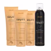 Imagem do produto Kit Home Care Manutenção + Spray Brilho (4 Itens) Trivitt
