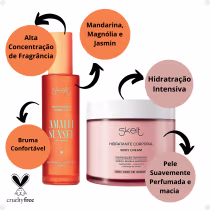 Imagem do produto Kit Skelt Amalfi Sunset Hidratante Corporal Body Cream + Perfume Spray Perfumado