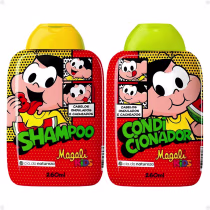 Imagem do produto Kit Cia da Natureza Magali Kids: Shampoo e Condicionador Cabelos Ondulados e Cacheados 260ml