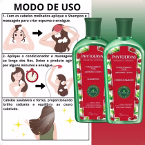 Imagem do produto Kit Phytoervas Fortalecimento Total Jaborandi E Buriti: Shampoo e Condicionador 250ml