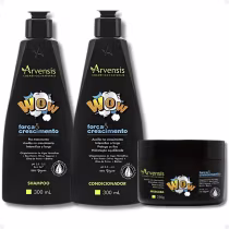 Imagem do produto Kit Arvensis WOW: Shampoo 300ml, Condicionador 300ml e Máscara 250g