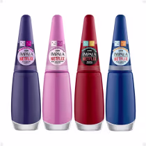 Imagem do produto Kit Esmaltes Impala Netflix Maratonando com 4 7,5ml