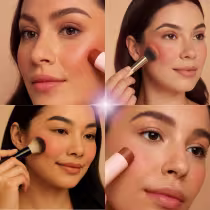 Imagem do produto Blush Stick Ruby Rose Dreamy Cheeks Burnt Coral HB-M01-10 6,57g