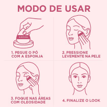 Imagem do produto Esponja Para Maquiagem Ruby Rose Cloud Puff Hb-A7004