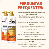 Imagem do produto Kit Pantene Pro-v Miracles Biotinamina B3: Shampoo e Condicionador 510ml