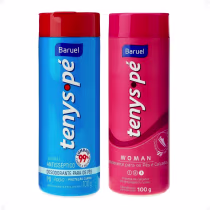 Imagem do produto Kit Baruel Tenys Pé: 1 Original e 1 Woman 100g