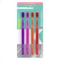 Imagem do produto Kit Belliz Kess Pro: 4 Escova de Dente Extra Macia