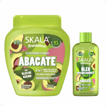 Imagem do produto Kit Skala Frutastica Abacate: Creme de tratamento 1000g e Óleo Capilar 90ml