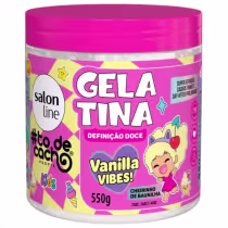 Imagem do produto Gelatina Capilar Salon Line Kids Vanilla Vibes! #ToDeCacho Definição Doce 550g