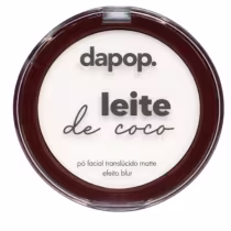 Imagem do produto Pó Facial Translúcido Matte Dapop Leite De Coco Efeito Blur Dp2397