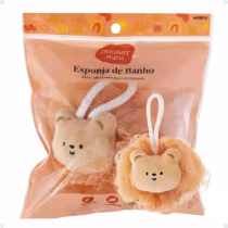 Imagem do produto Esponja De Banho Infantil Proart Mini Urso Meb01b