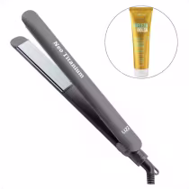 Imagem do produto Prancha Lizz Neo Titanium Cinza 230°C Bivolt + Mimo