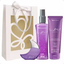 Imagem do produto Kit Presente Phytoderm Luna Dolce: Colônia 50ml, Body Splash 200ml e Hidratante 200g