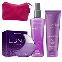Imagem do produto Kit Phytoderm Luna Dolce: Colônia 50ml, Body Splash 200ml e Hidratante 200g + Mimo