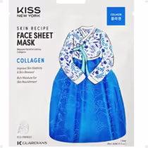 Imagem do produto Máscara Facial Coreana Kiss Ny Face Sheet Mask Collagen Colágeno Kkf02