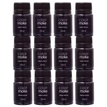 Imagem do produto Kit Colormake Tinta Facial Preto (12 Unidades)