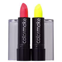 Imagem do produto Kit Colormake Batom Fluorescente Vermelho e Amarelo (2 Unidades)