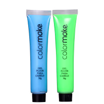 Imagem do produto Kit Colormake Gel Fluorescente Azul e Verde (2 Unidades)