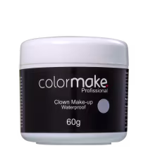 Imagem do produto Colormake Clown Makeup Prata - Tinta Cremosa 60g