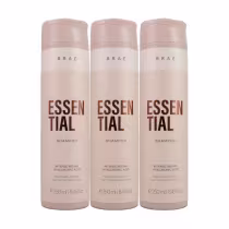 Imagem do produto Braé Essential Kit 3 Shampoo 250ml
