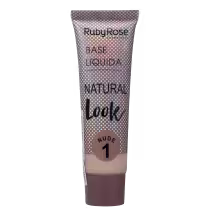 Imagem do produto Ruby Rose Natural Look Nude 1 - Base Líquida 29ml