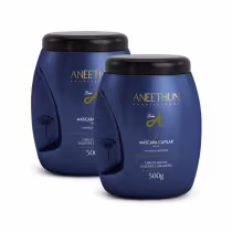 Imagem do produto Aneethun Profissional Linha A Kit 2 Máscara Capilar 500g