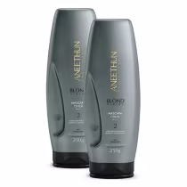 Imagem do produto Aneethun Blond System Kit 2 Máscara Cinza 250g