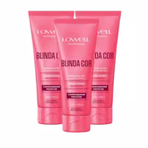 Imagem do produto Lowell Blinda Cor Kit 3 Condicionador Protetor 200ml
