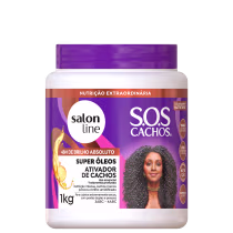 Imagem do produto Salon Line S.O.S Cachos Super Óleos - Ativador de Cachos 1000g