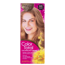 Imagem do produto Kit Salon Line Color Total 8.0 Louro Claro - Coloração Permanente