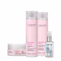 Imagem do produto Kit Cadiveu Professional Quartzo Shine Home Care e Final Style Oil (4 produtos)