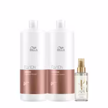Imagem do produto Kit Wella Professionals Salon Duo Fusion Oil Reflections (3 Produtos)