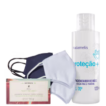 Imagem do produto Kit Madamelis Dupla Máscara + 120ml (3 Produtos)