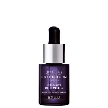 Sérum Esthederm Intensive Retinol+ Oil, com 15ml e embalagem azul