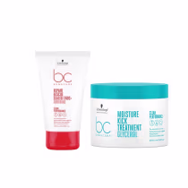 Imagem do produto Kit Schwarzkopf Bonacure Repair Rescue Sealed Ends - 100ml + Máscara Moisture Kick 500ml
