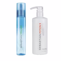 Imagem do produto Kit Sebastian Professional Trilliant Protetor Térmico 150ml + Potion 9 - Creme Modelador 500ml